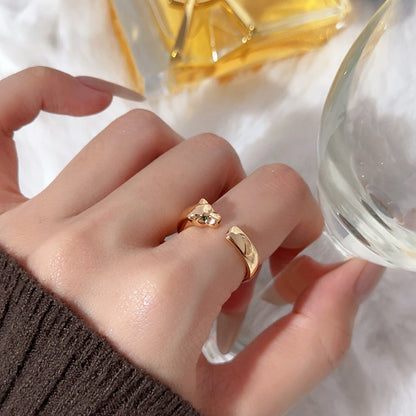 [Luna Brilliance]PANTHERE NO DIAMOND SMALL RING