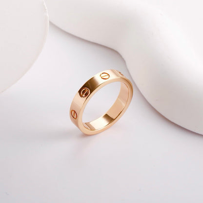 [Luna Brilliance]LOVE RING 3.6 MM NO DIAMOND