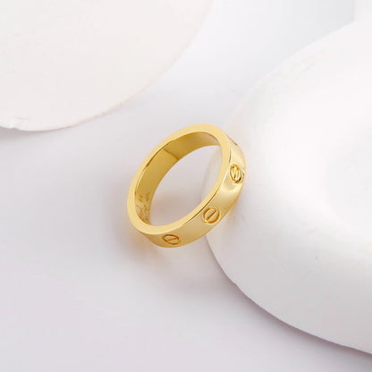 [Luna Brilliance]LOVE RING 3.6 MM NO DIAMOND
