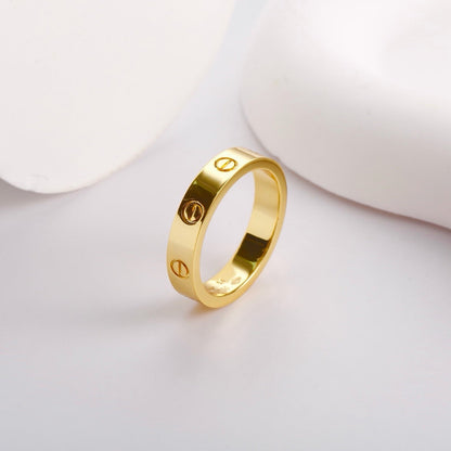 [Luna Brilliance]LOVE RING 3.6 MM NO DIAMOND
