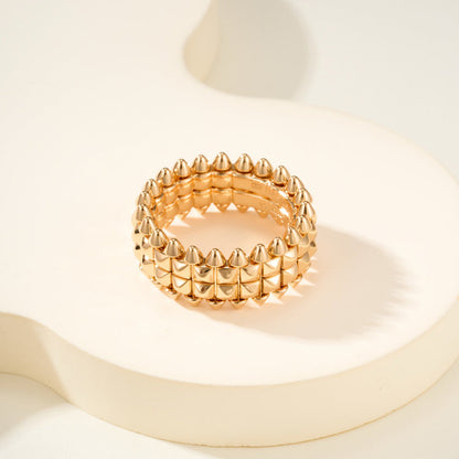 [Luna Brilliance]CLASH 9.2MM DOUBLE ROW RING