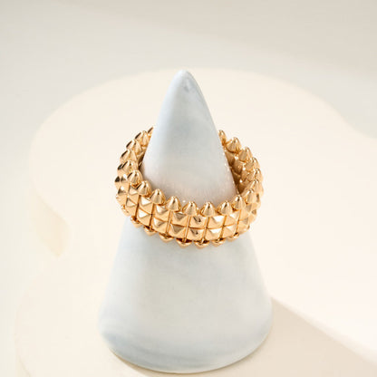 [Luna Brilliance]CLASH 9.2MM DOUBLE ROW RING