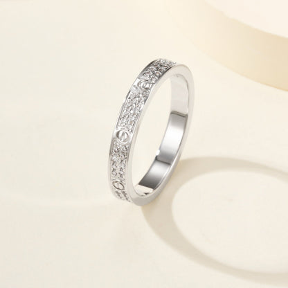 [Luna Brilliance]LOVE RING 2.65MM DIAMOND