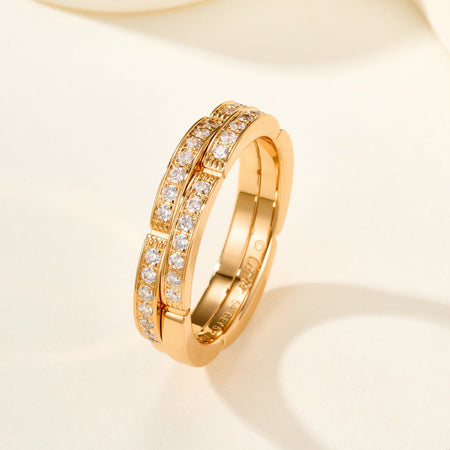 [Luna Brilliance]MAILLON PANTHERE DIAMOND RING