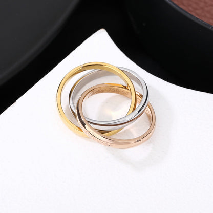 [Luna Brilliance] TRINITY 3.2MM RING COLLECTION