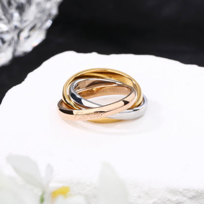 [Luna Brilliance] TRINITY 3.2MM RING COLLECTION