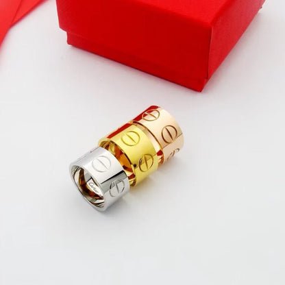[Luna Brilliance]LOVE 11MM LARGE RING