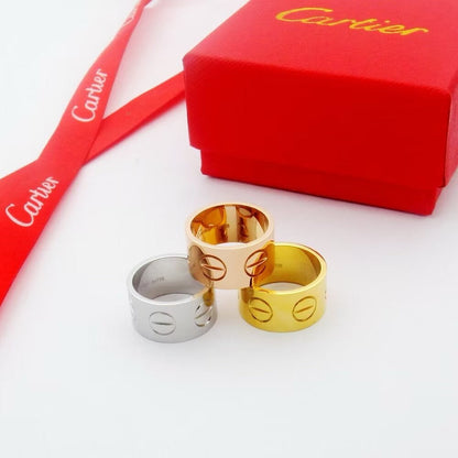[Luna Brilliance]LOVE 11MM LARGE RING