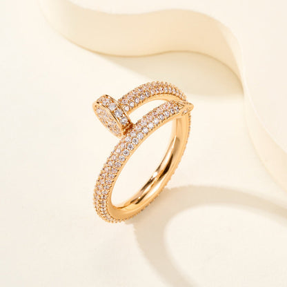 [Luna Brilliance]JUSTE RING 2.6MM FULL DIAMOND