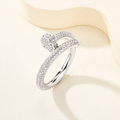 [Luna Brilliance]JUSTE RING 2.6MM FULL DIAMOND