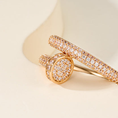 [Luna Brilliance]JUSTE RING 2.6MM FULL DIAMOND