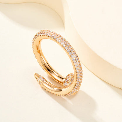 [Luna Brilliance]JUSTE RING 2.6MM FULL DIAMOND