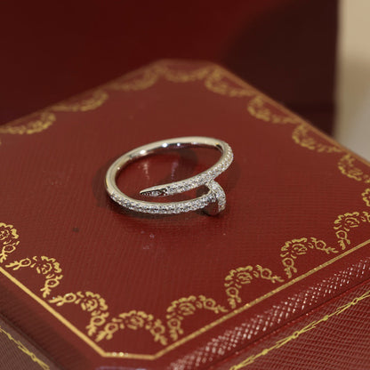 [Luna Brilliance]JUSTE 1.8MM FULL DIAMOND RING