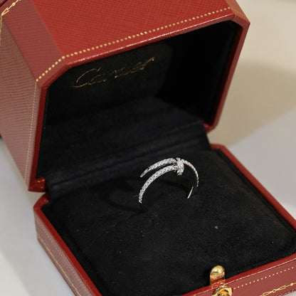 [Luna Brilliance]JUSTE 1.8MM FULL DIAMOND RING