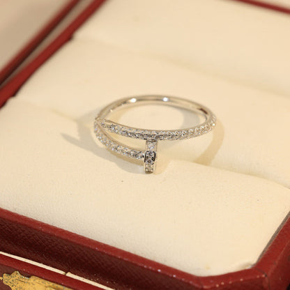 [Luna Brilliance]JUSTE 1.8MM FULL DIAMOND RING