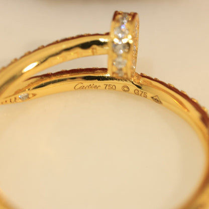 [Luna Brilliance]JUSTE 1.8MM FULL DIAMOND RING