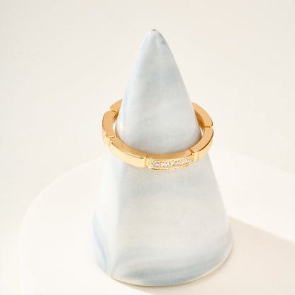 [Luna Brilliance]MAILLON PANTHERE 4 DIAMOND RING