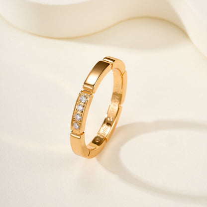 [Luna Brilliance]MAILLON PANTHERE 4 DIAMOND RING