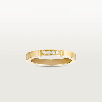 [Luna Brilliance]MAILLON PANTHERE 4 DIAMOND RING