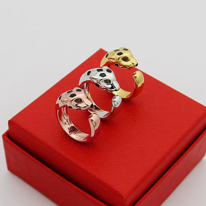 [Luna Brilliance]PANTHERE SPOTTED MEDIUM RING