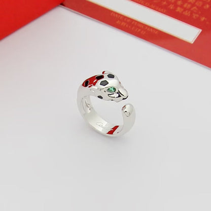 [Luna Brilliance]PANTHERE SPOTTED MEDIUM RING