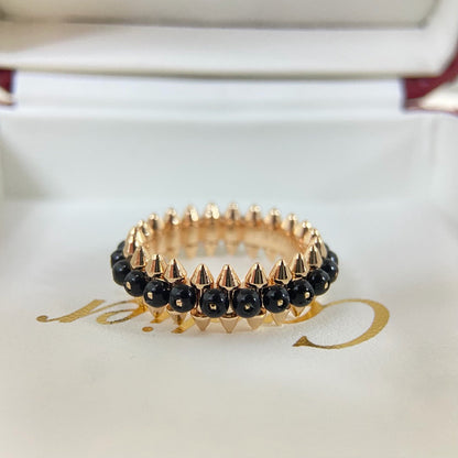 [Luna Brilliance]CLASH 7.9MM AGATE CHALCEDONY RING