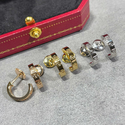 [Luna Brilliance]LOVE EARRINGS 2.65 MM NO DIAMOND SMALL