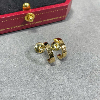 [Luna Brilliance]LOVE EARRINGS 2.65 MM NO DIAMOND SMALL