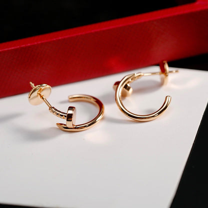 [Luna Brilliance]JUSTE NO DIAMOND SMALL EARRINGS