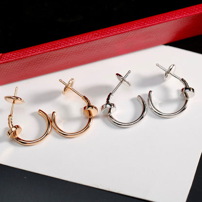 [Luna Brilliance]JUSTE NO DIAMOND SMALL EARRINGS