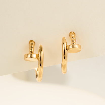 [Luna Brilliance]JUSTE NO DIAMOND MINI EARRINGS