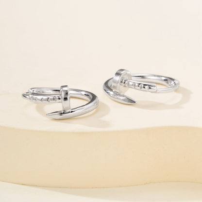 [Luna Brilliance]JUSTE NO DIAMOND MINI EARRINGS