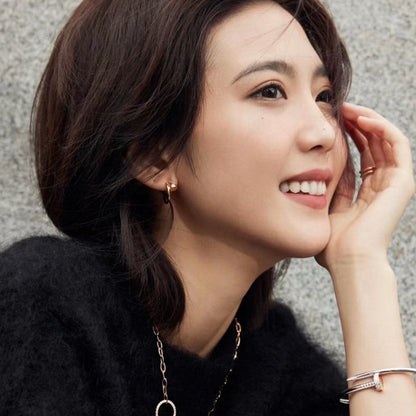 [Luna Brilliance]JUSTE NO DIAMOND MINI EARRINGS