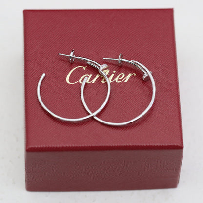 [Luna Brilliance]JUSTE HALF DIAMOND LARGE EARRINGS