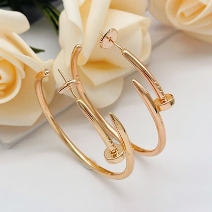 [Luna Brilliance]JUSTE NO DIAMOND LARGE EARRINGS