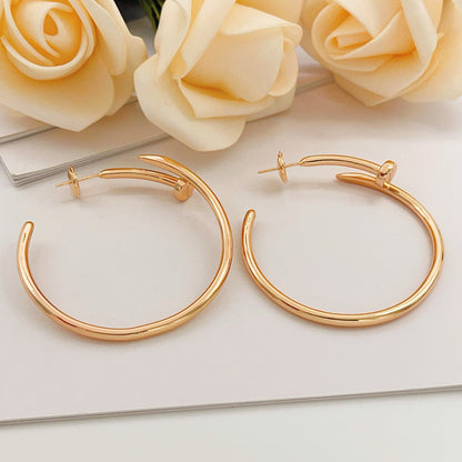 [Luna Brilliance]JUSTE NO DIAMOND LARGE EARRINGS