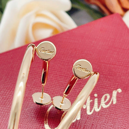 [Luna Brilliance]JUSTE NO DIAMOND LARGE EARRINGS