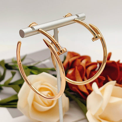 [Luna Brilliance]JUSTE NO DIAMOND LARGE EARRINGS