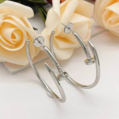 [Luna Brilliance]JUSTE NO DIAMOND LARGE EARRINGS