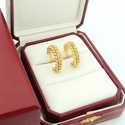 [Luna Brilliance]CLASH FULL DIAMOND MEDIUM EARRINGS