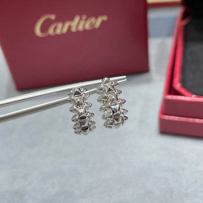[Luna Brilliance]CLASH MINI HOOP EARRINGS