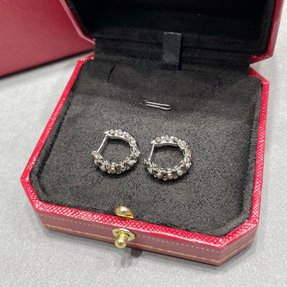 [Luna Brilliance]CLASH MINI HOOP EARRINGS