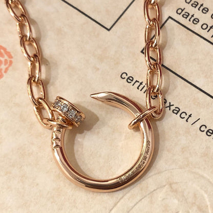 [Luna Brilliance]JUSTE NECKLACE FULL DIAMONDS
