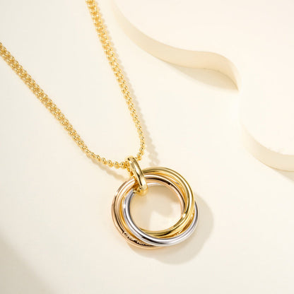 [Luna Brilliance]TRINITY LARGE NECKLACE