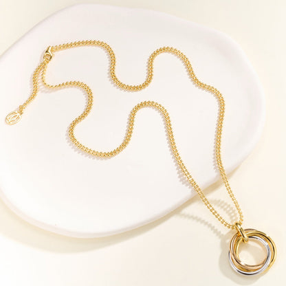 [Luna Brilliance]TRINITY LARGE NECKLACE