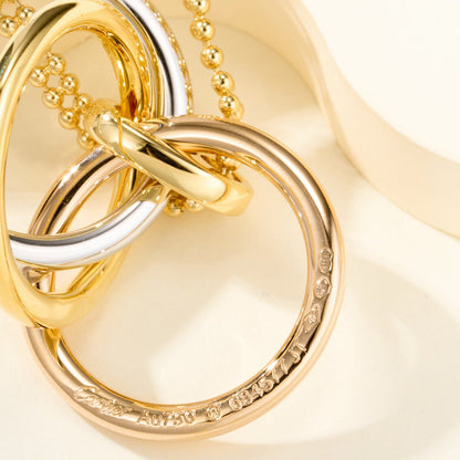 [Luna Brilliance]TRINITY LARGE NECKLACE