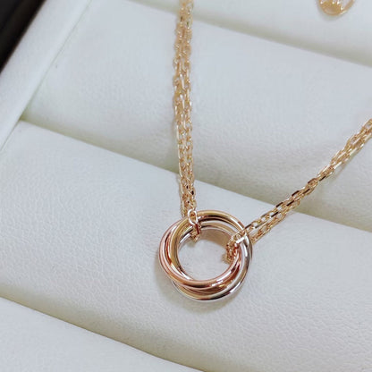 [Luna Brilliance]TRINITY MINI NECKLACE
