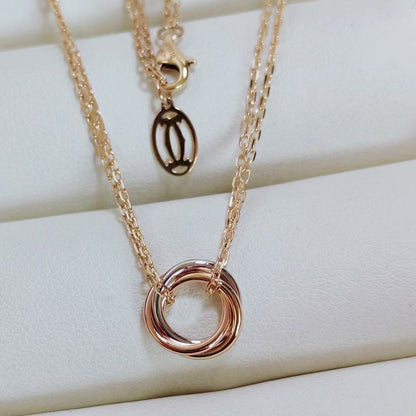 [Luna Brilliance]TRINITY MINI NECKLACE