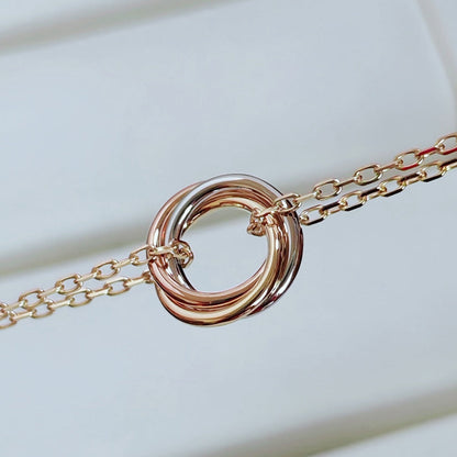 [Luna Brilliance]TRINITY MINI NECKLACE