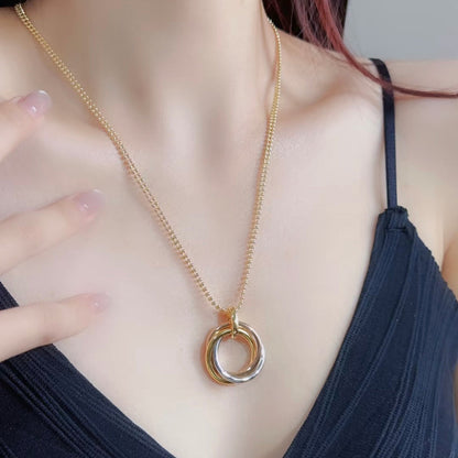 [Luna Brilliance]TRINITY LARGE NECKLACE